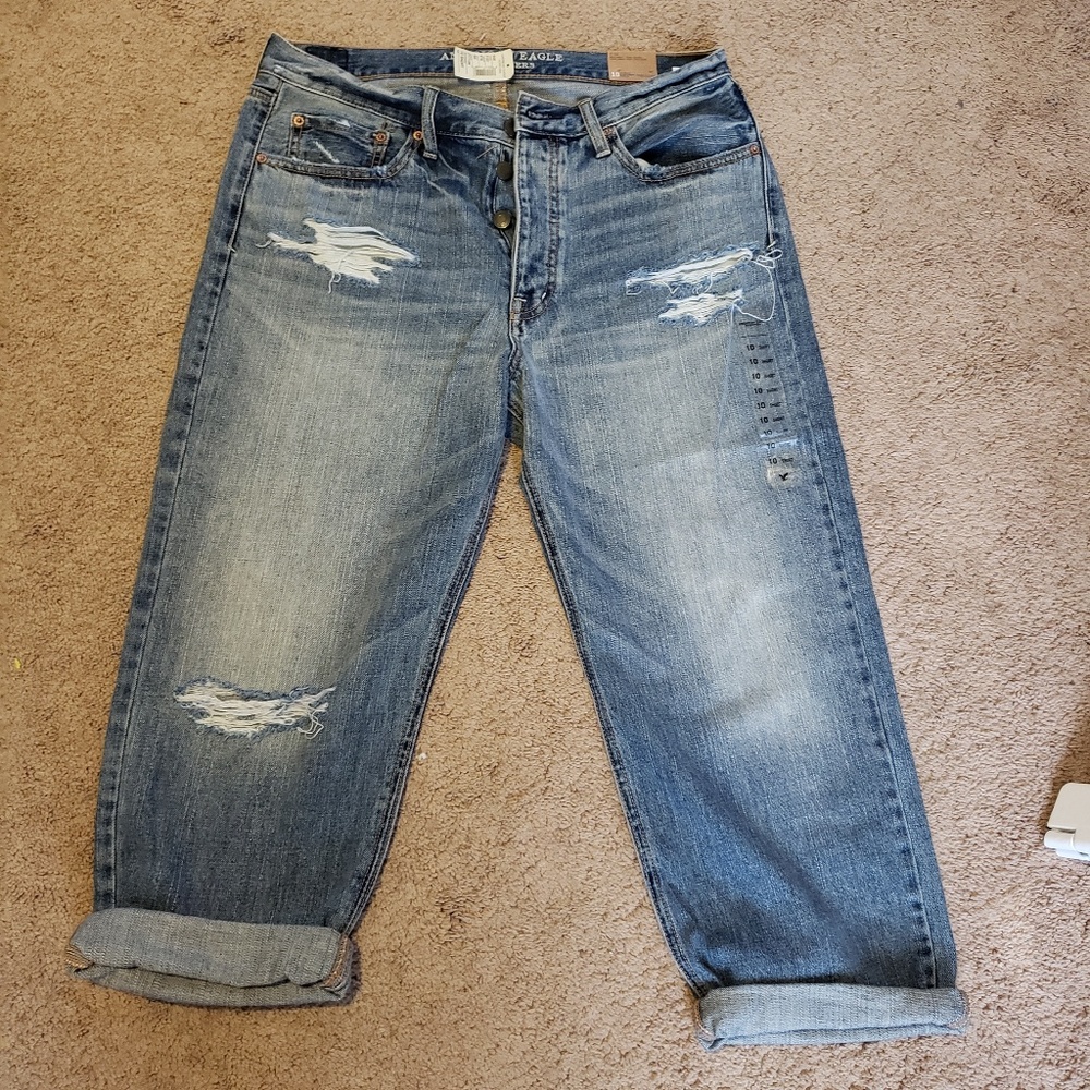 American Eagle boyfriend jeans